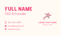 Entertainment Star Company Business Card