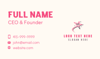Entertainment Star Company Business Card