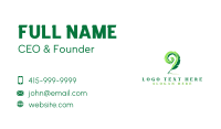 Feather Quill Author Business Card Design