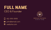 Pearl Clam Shell Business Card