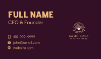 Pearl Clam Shell Business Card