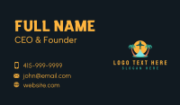 Tropical Business Card example 3