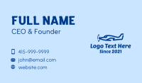 Fast Cargo Plane  Business Card