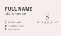 Hair Beauty Salon Business Card Image Preview