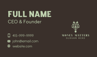 Landscaping Shovel Plant Business Card Design