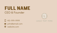 Sleek Business Card example 3