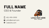 Automotive Truck Vehicle  Business Card