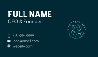 Whirlwind Business Card example 1