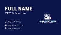 Movie Producer Business Card example 1