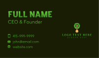 Nature Tree Key Business Card