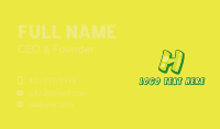 Gloss Business Card example 1