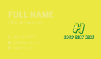 Funky Business Card example 1