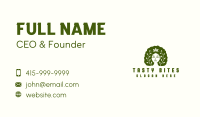 Afro Business Card example 3