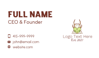 Elegant Nature Antler Business Card