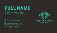 Minimalist Keto Coffee  Business Card Design