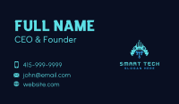 Cyber Game COntroller Business Card Design