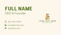 Book Home Education Business Card
