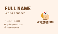 Boba Pearl Business Card example 1