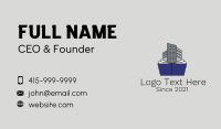 Building Blueprint Book  Business Card