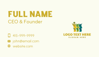 Abstract People Foundation Business Card