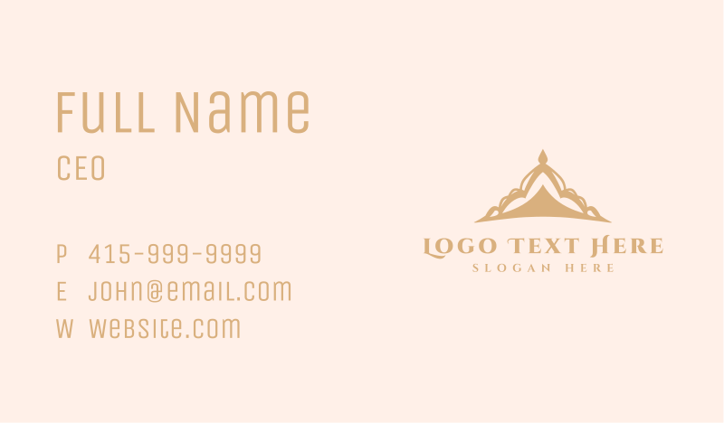 Delicate Business Card example 4