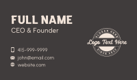 Classic Generic Business Business Card