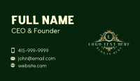 Luxury Organic Boutique Business Card Design