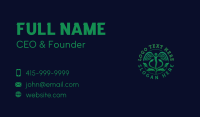 Natural Healthcare Caduceus Business Card