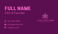 Wellness Leisure Yoga Business Card Design