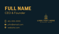 Tower Buidling Architecture Business Card Design