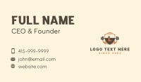 Physical Training Business Card example 2