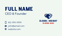 Eagle Patriot Shield Business Card
