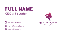 Hair Product Business Card example 2