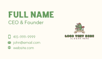 Crocodile Baseball Tournament Business Card