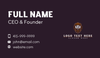 Beard Skull Hipster Business Card