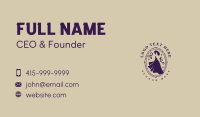 Dress Hat Fashion Business Card