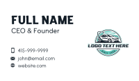 Car Wash Automotive Business Card