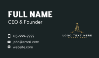 Luxury Real Estate Tower Business Card