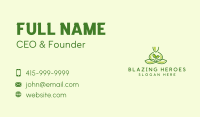 Leaf Yoga Spa Business Card Image Preview