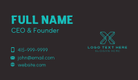 Technology Web Developer Software Business Card