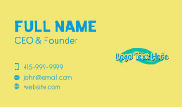 Street Business Card example 4