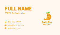 Orange Slice Chat Business Card