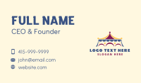 Circus Indoor Playground Business Card