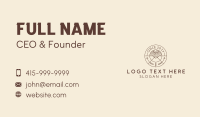 Hunter Business Card example 2