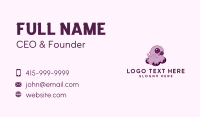 Purple Monster Skate Business Card Design