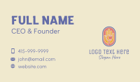 Palm Reading Business Card example 2