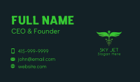 Medical Acupuncture Wings Business Card