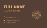 Caterer Business Card example 1