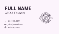 Generic Business Agency Business Card