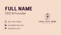 Lingerie Fashion Boutique Business Card